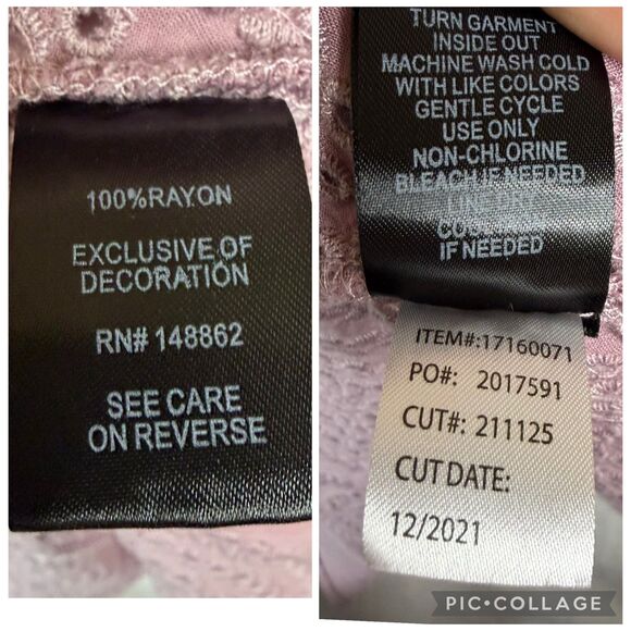 TORRID Women's Challis Eyelet Border Cold Shoulder Blouse Elderberry Size 4X - Picture 11 of 16